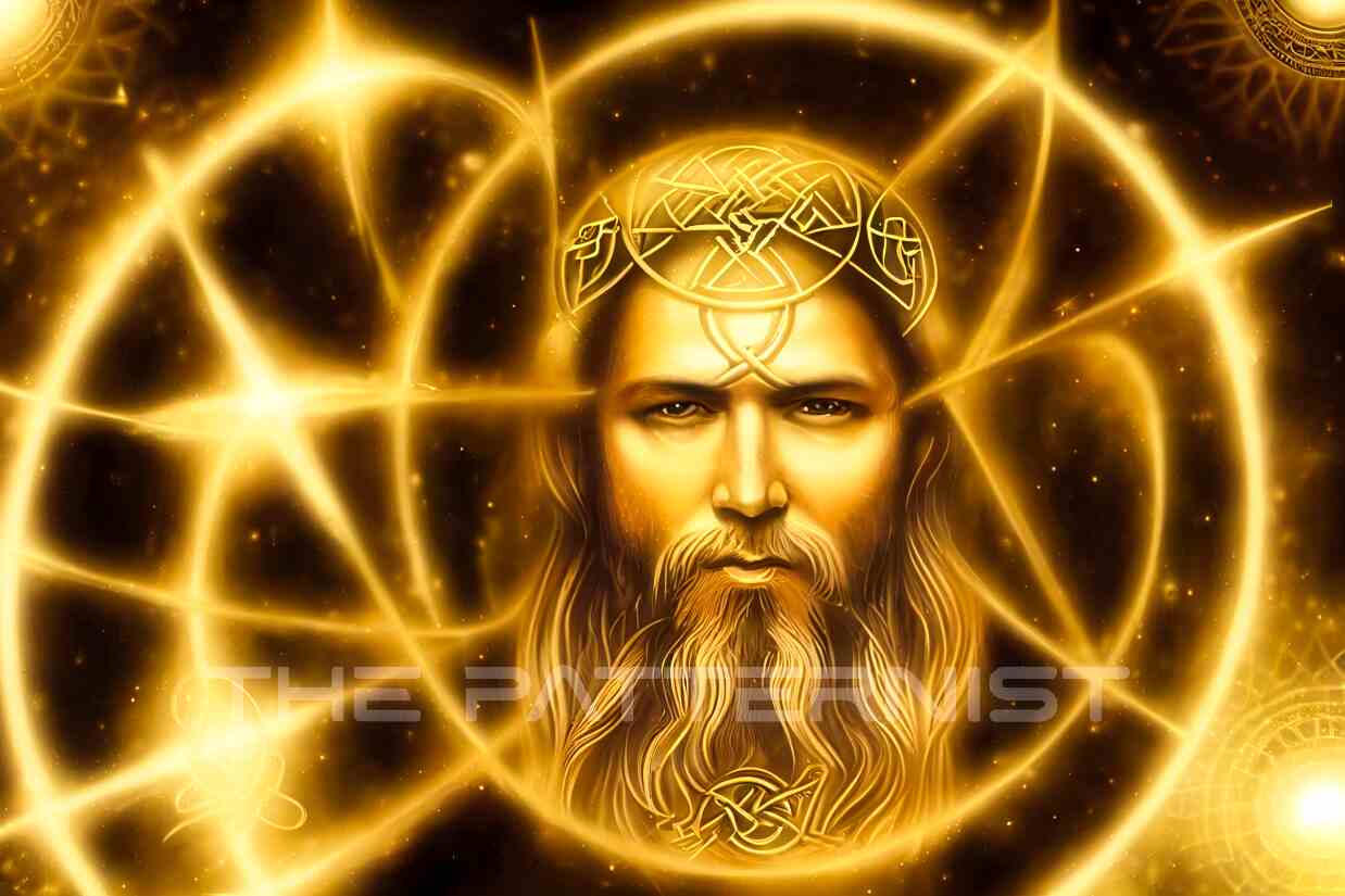 Astroloy handsome Jesus Medieval viking Solfeggio Freque 12235c