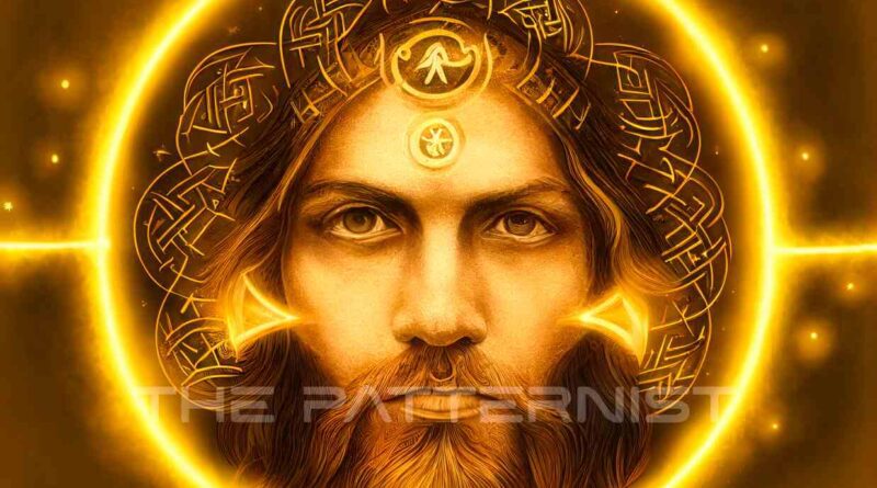 Astroloy handsome Jesus Medieval viking Solfeggio Freque a27913