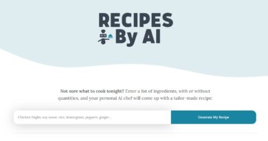 AI Recipe Generator letsfoodie.com