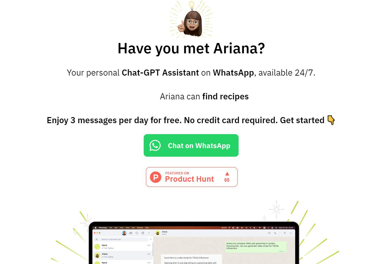 Ariana AI timworks.com