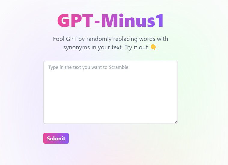 GPT Minus1.com