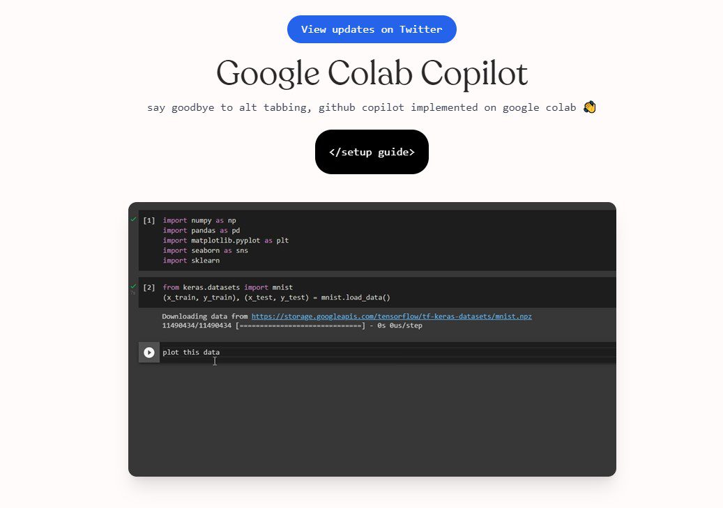 Google Colab Copilot copilot.naklecha.com