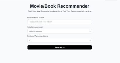 Movie Book Recommender movie and book recommender.app