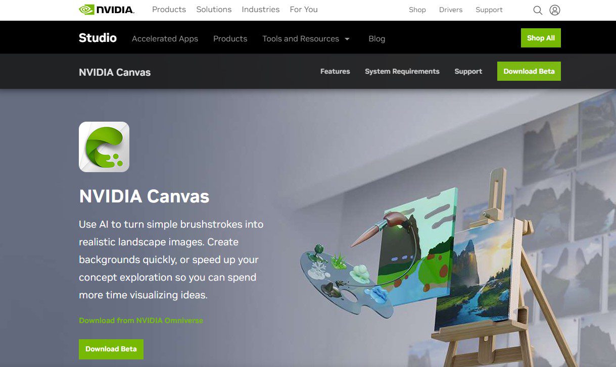 NVIDIA Canvas nvidia.com