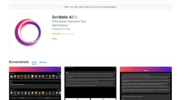 Scribble AI apps.apple .com us app scribble ai