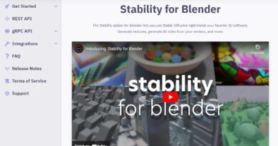 Stability for Blender platform.stability.ai