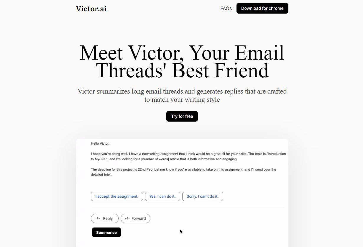 Victor usevictor.com